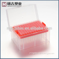 100 wells pipette tip box , Empty pipette tip box with lid Pipet Tip rack